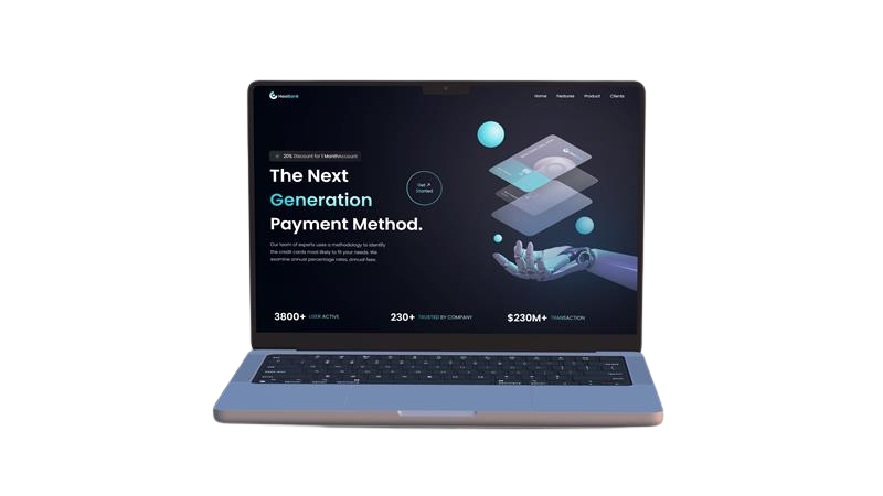 Banking payment platform interface